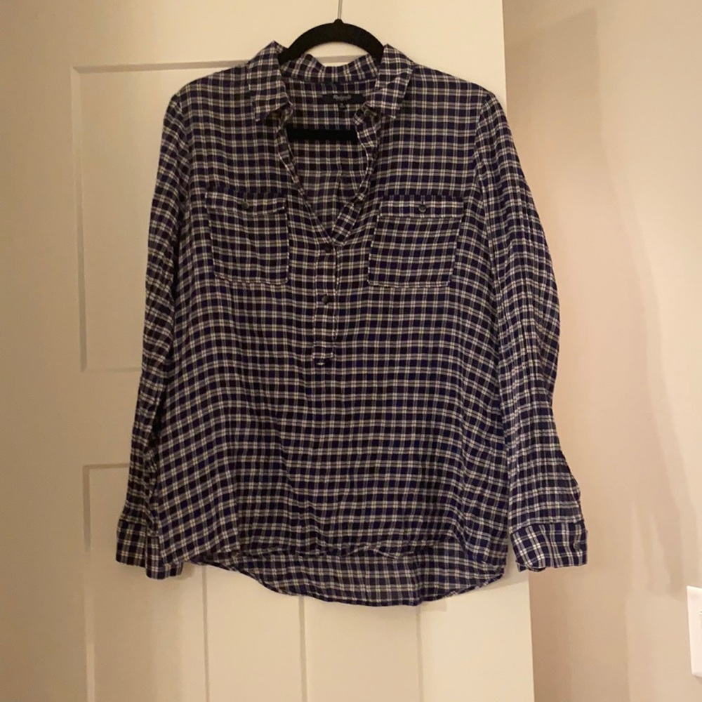 Madewell light weight flannel